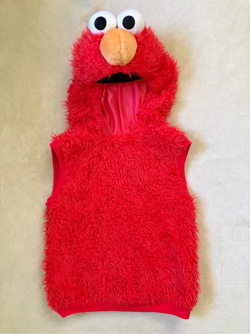 Elmo Sesame Street Sleeveless Toddler Halloween Costume Size 2 4